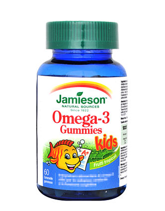 Omega 3 Gummies - Omega-3 para niños - Jamieson - 60 gominolas