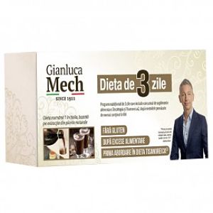 Dieta 3 Días - Gianluca Mech - Herbofarm - 1 kit