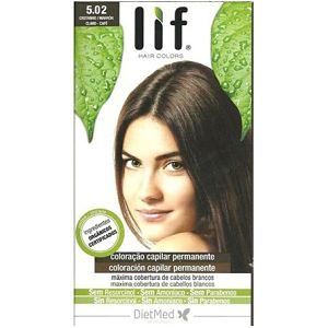 Tinte Cabello Lif Hair Colors 5.02 - Castaño Marrón - DietMed - 1 kit