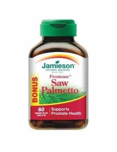Ampliar Prostease - Saw Palmetto 125 mg - Jamieson - 30 + 30 cápsulas