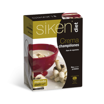 Crema de champiñones - Siken Diet - Método DietLine - 7 sobres