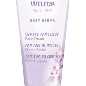 Crema Facial de Malva Blanca Baby Derma para Piel Atópica - Weleda - 50 ml