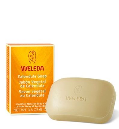 Jabón vegetal de Caléndula - Weleda - 100 gramos
