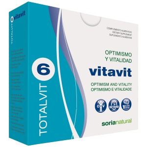 Totalvit 6 Vitavit - Optimismo y vitalidad - Soria Natural - 28 comprimidos
