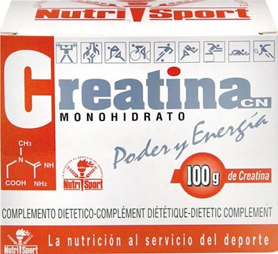 Creatina CN Monohidrato - NutriSport - 100 gramos